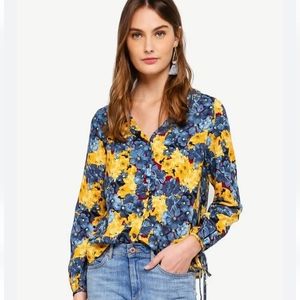 Vero Moda Floral Puff Sleeve Blouse XL